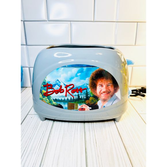 Bob Ross Kitchen Bob Ross Toaster Toasts Bobs Iconic Face Onto Your